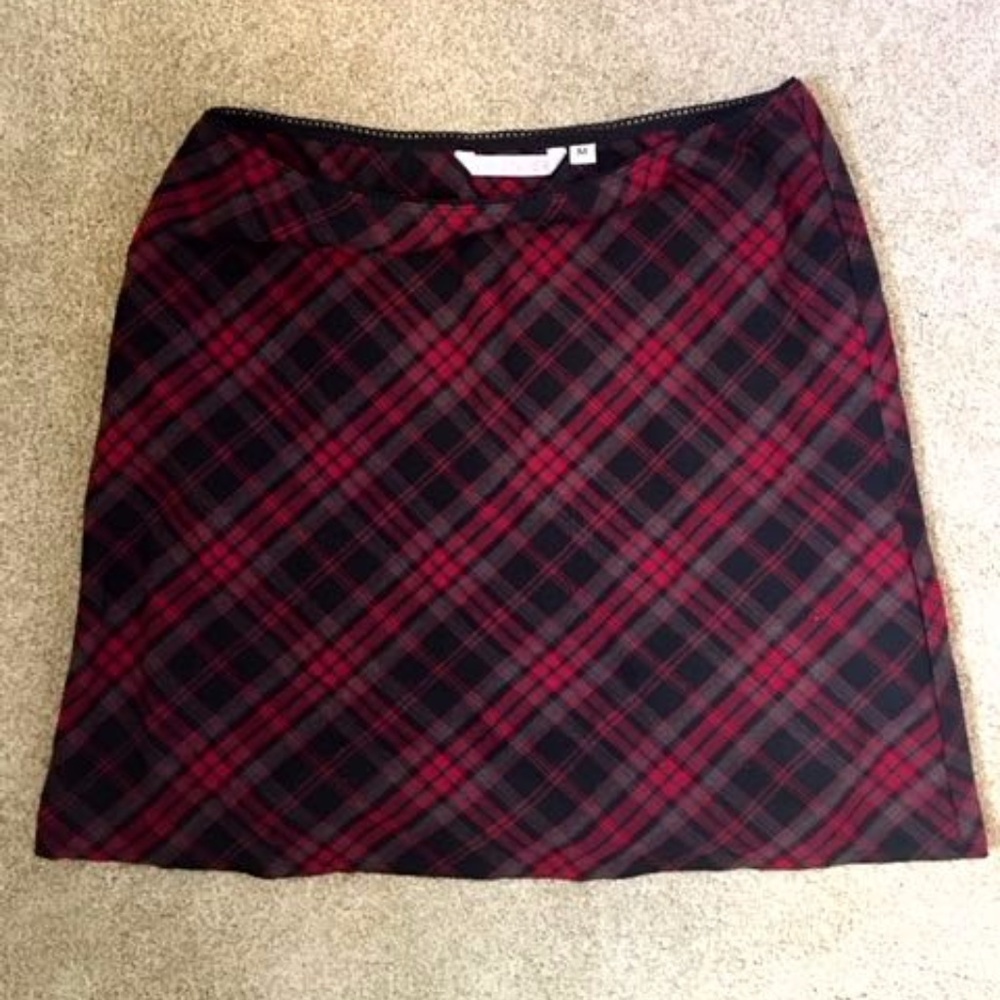 Cute Plaid Mini Skirt
